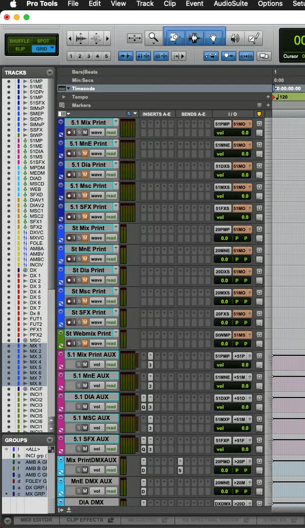 5.1 Legacy Film Mixing Template Image 2