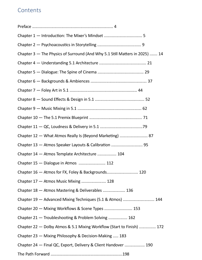 5.1 & Atmos Mixing Bible Image 2