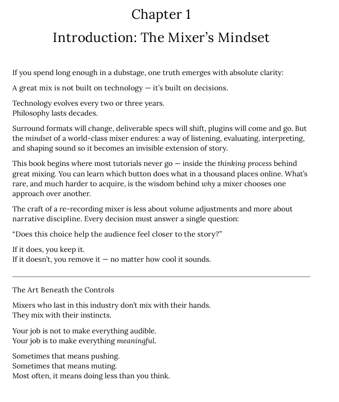 5.1 & Atmos Mixing Bible Image 3