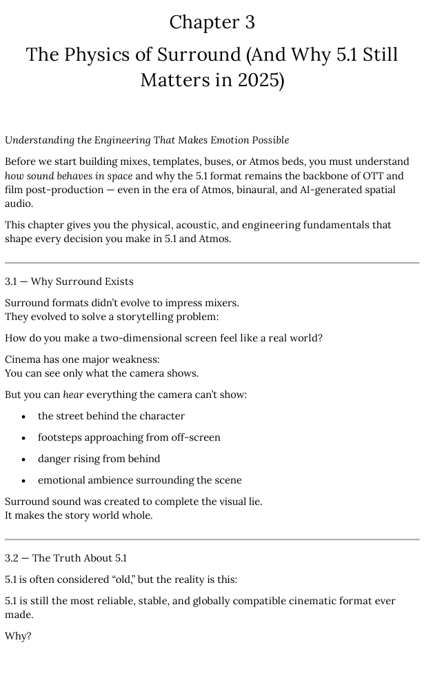 5.1 & Atmos Mixing Bible Image 5