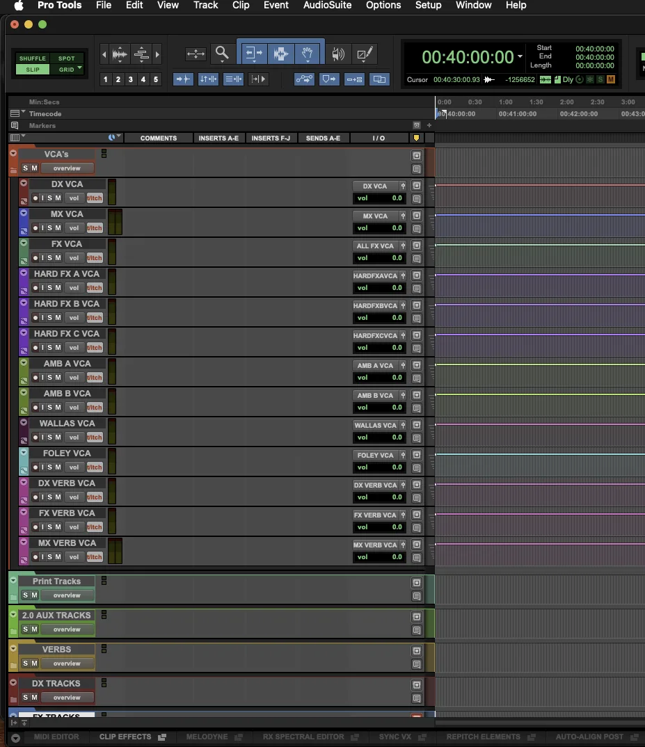 PRO-Stereo Film Mixing Template Image 2