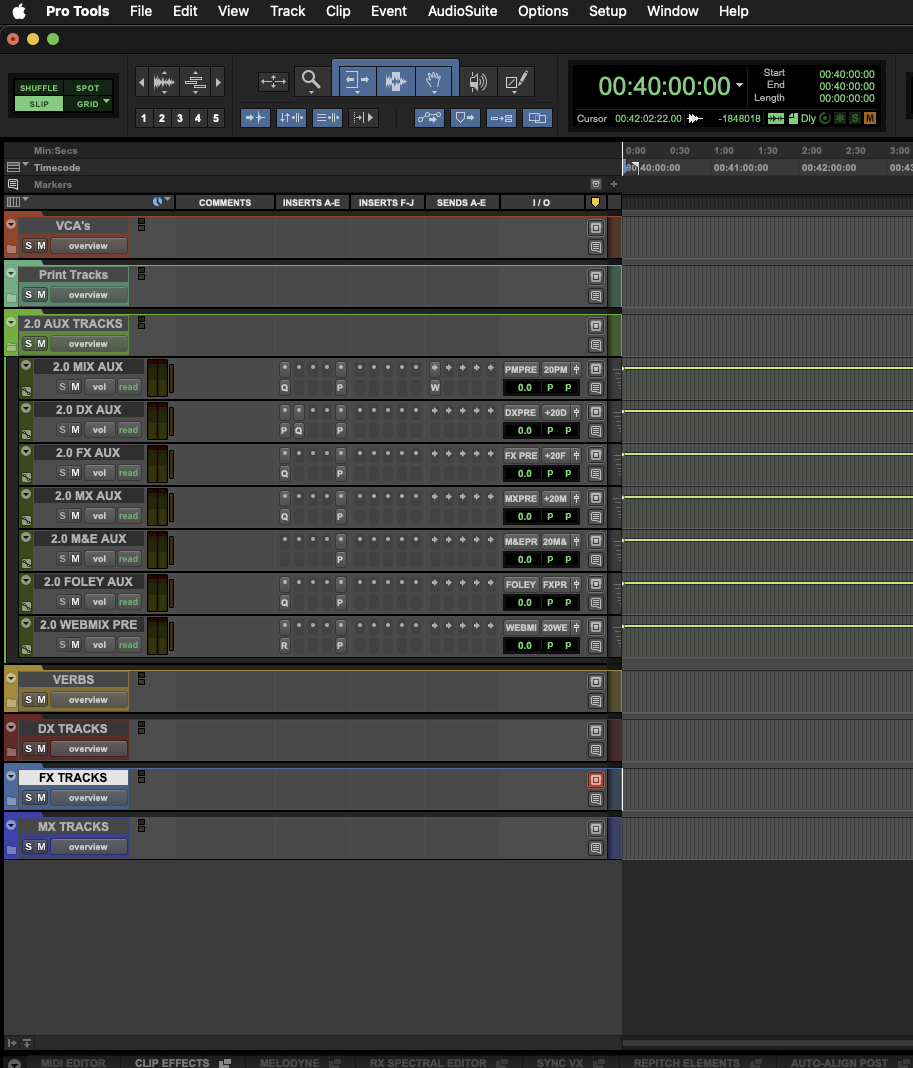 PRO-Stereo Film Mixing Template Image 4