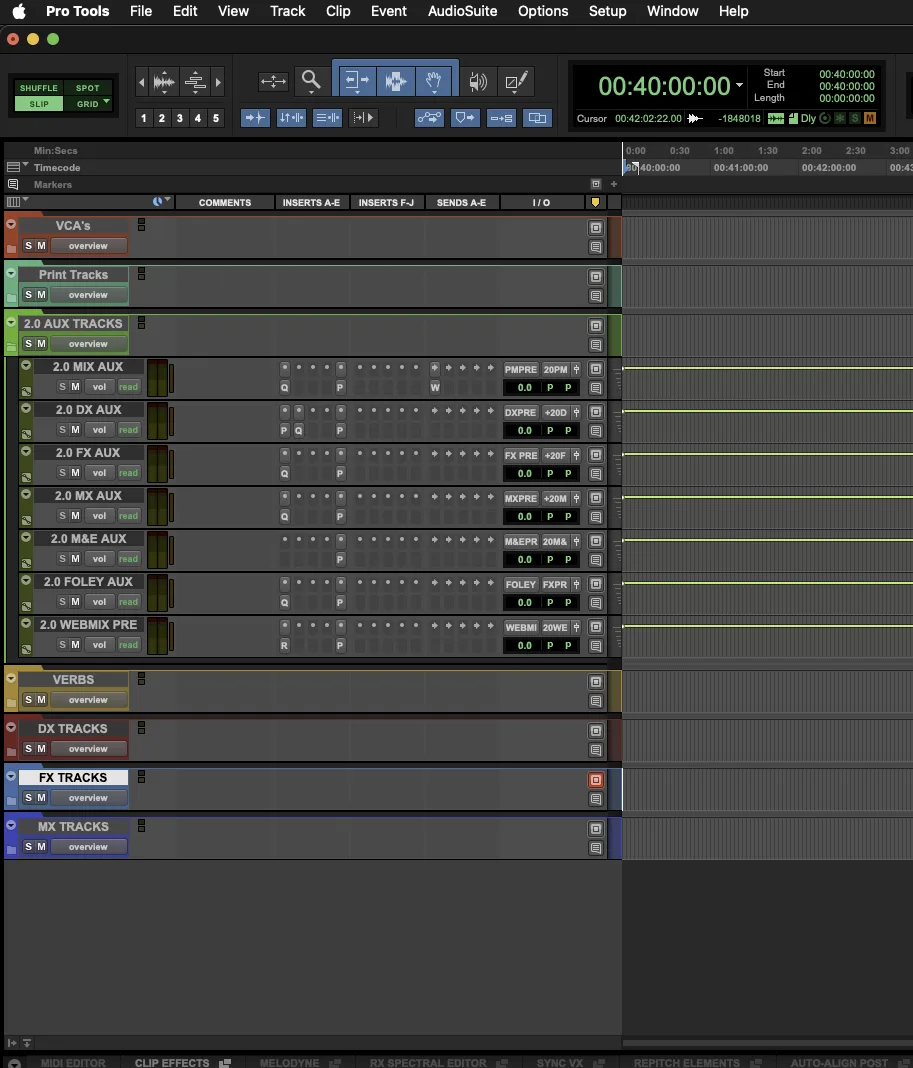 PRO-Stereo Film Mixing Template Image 4