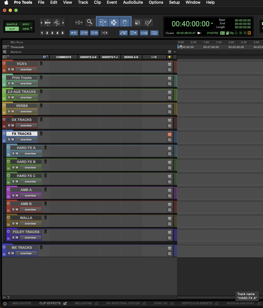 PRO-Stereo Film Mixing Template Image 7