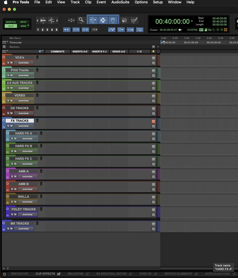 PRO-Stereo Film Mixing Template Image 7