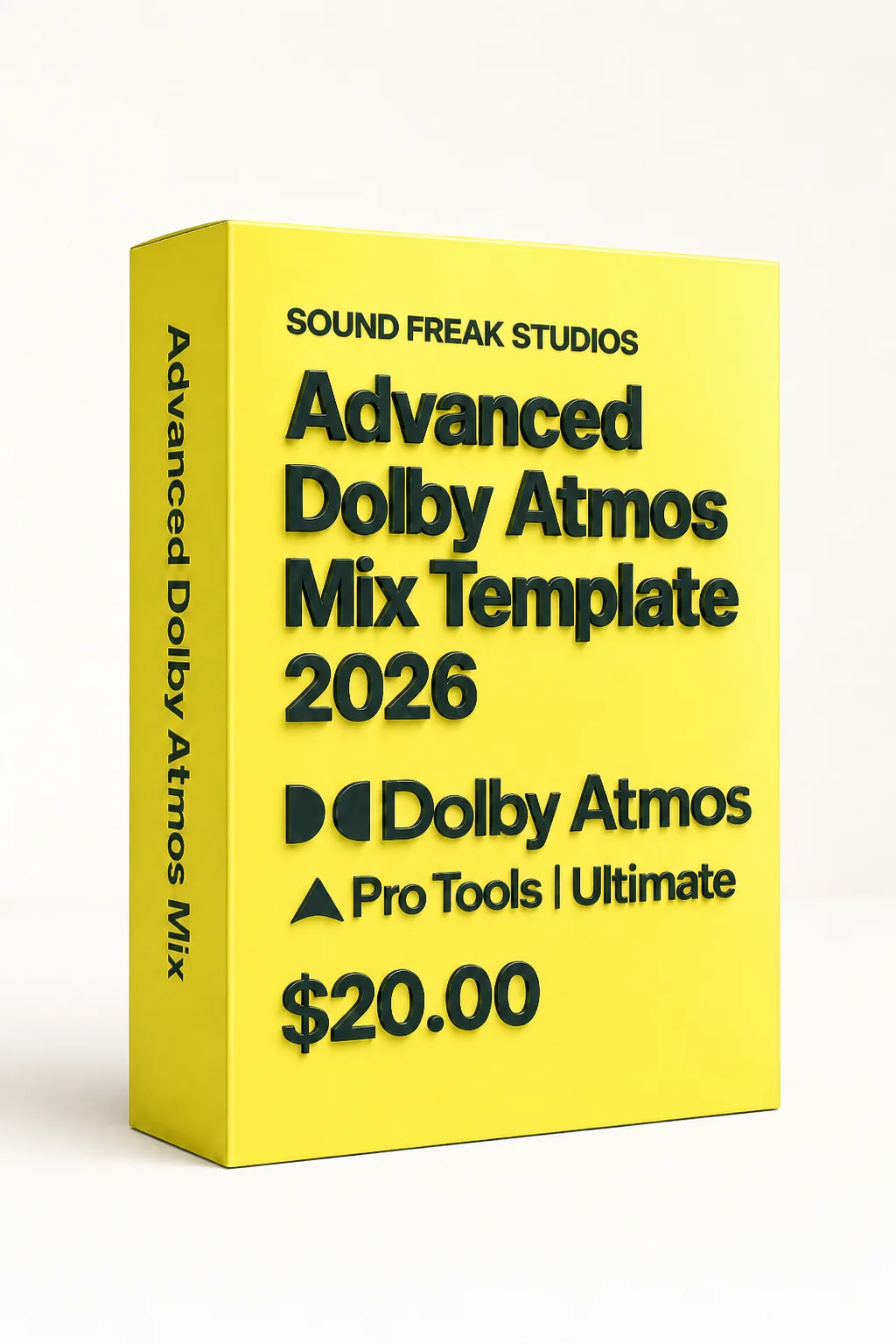 Advanced Dolby Atmos Film Audio Post Template – 2026 Edition