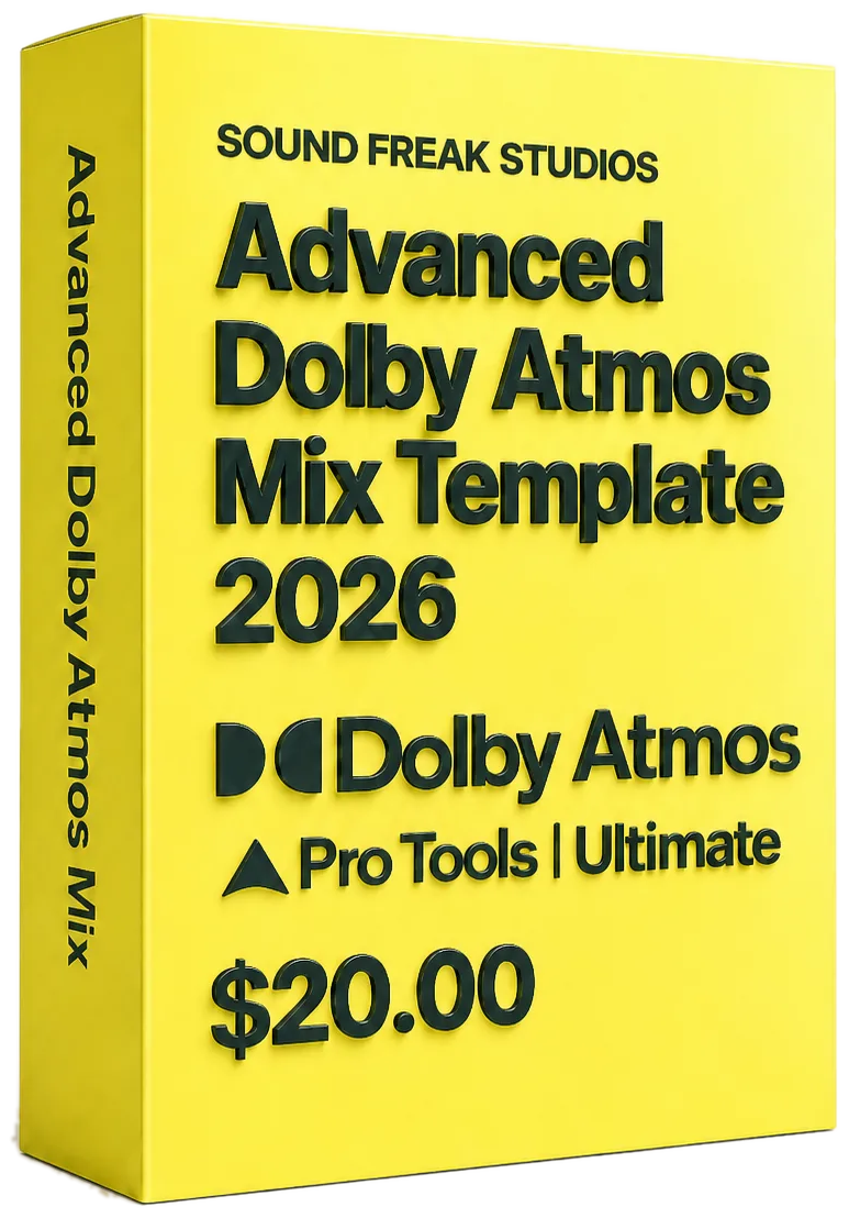 Advanced Dolby Atmos Mix Template 2026