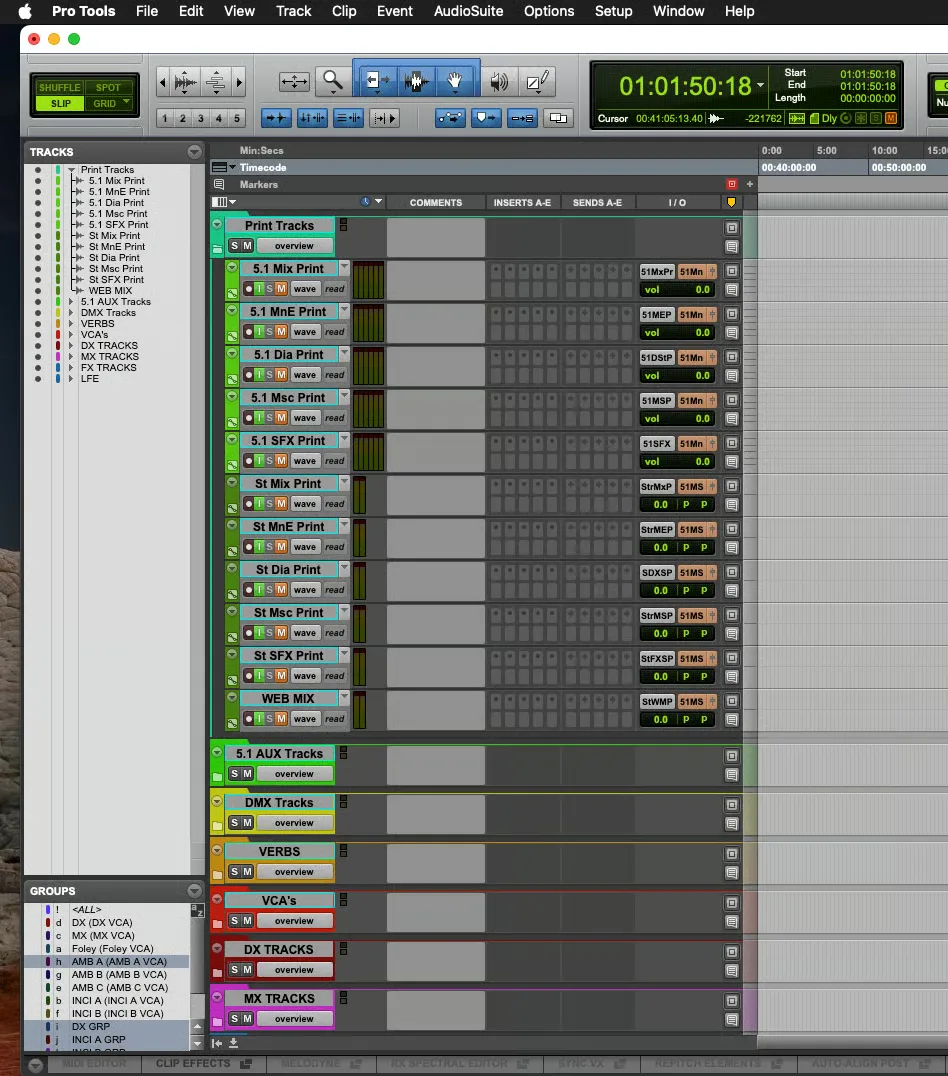 Advanced 5.1 Mixing Template Image 2