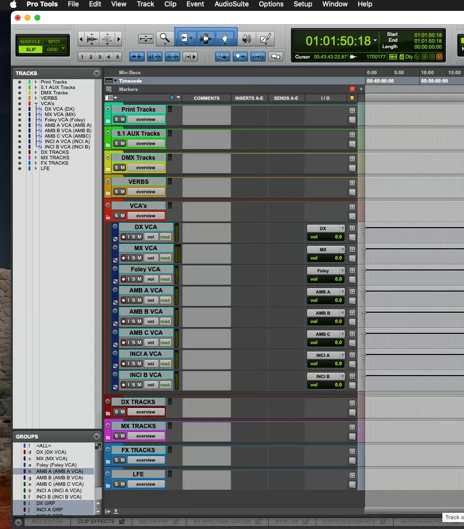 Advanced 5.1 Mixing Template Image 4