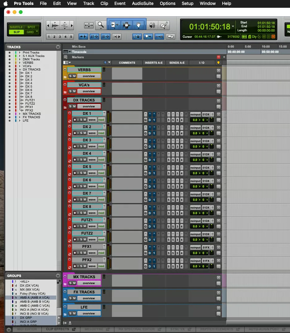 Advanced 5.1 Mixing Template Image 5