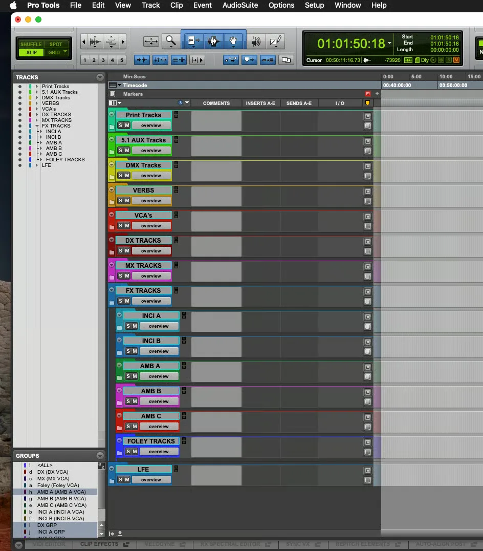 Advanced 5.1 Mixing Template Image 6