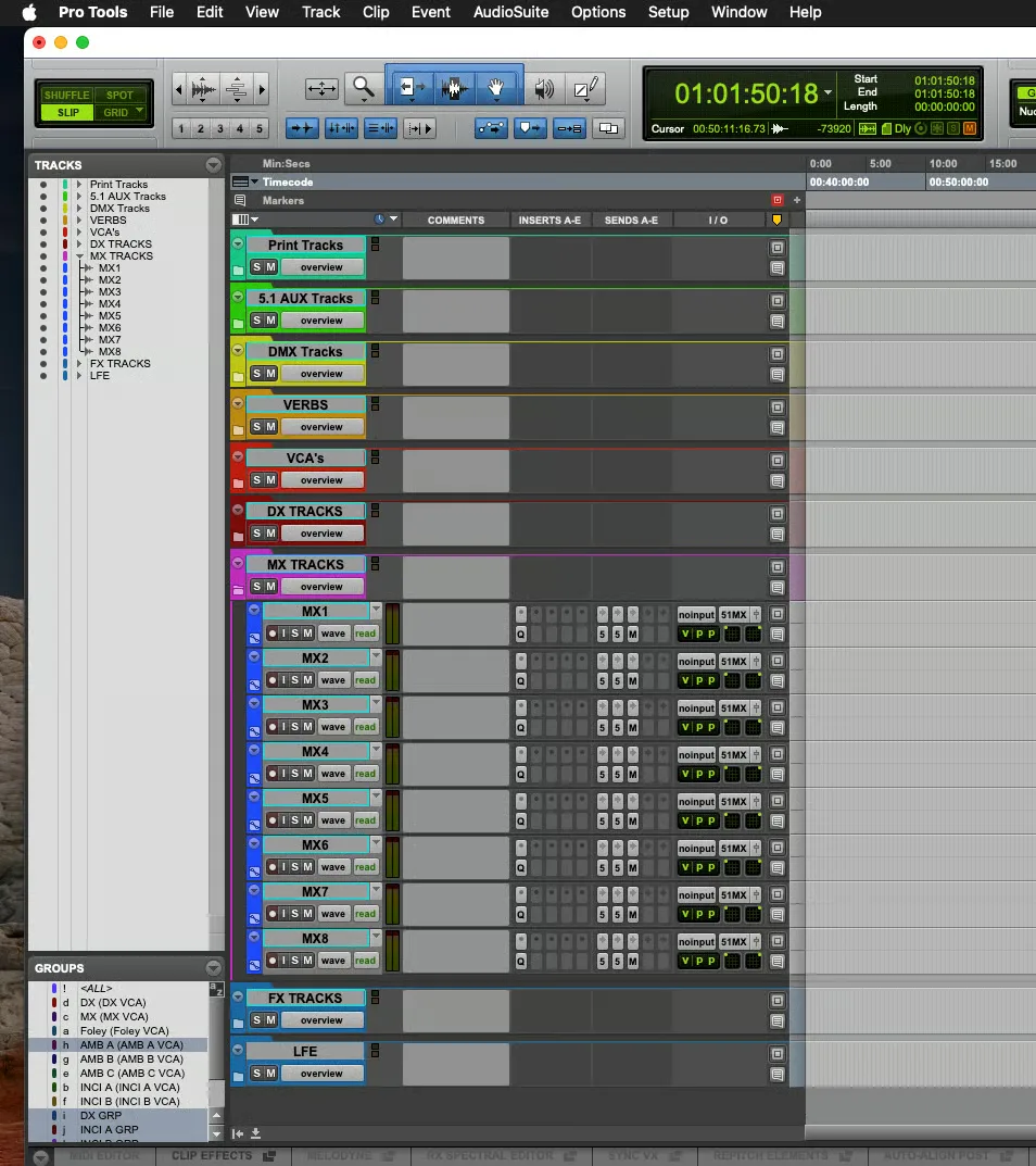 Advanced 5.1 Mixing Template Image 7
