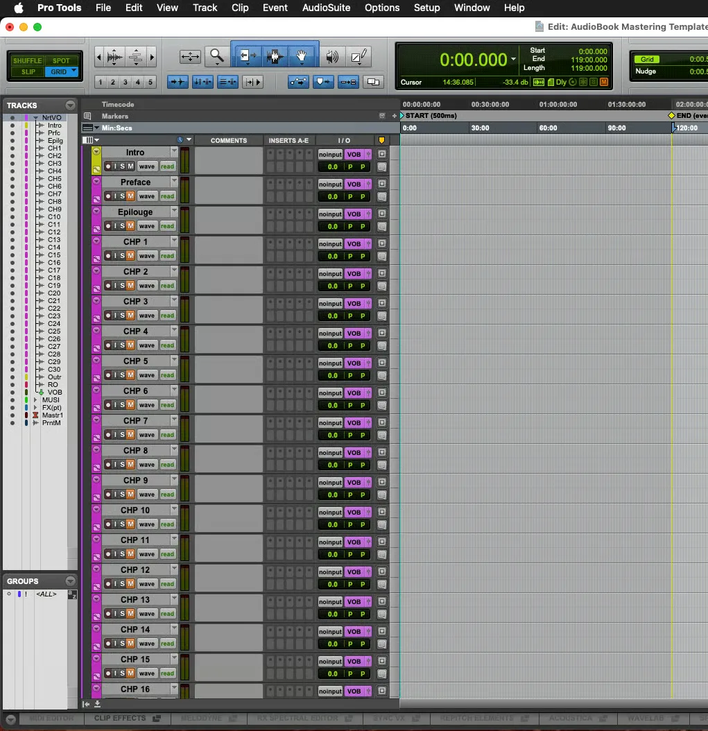 Audiobook Mastering Template Image 4