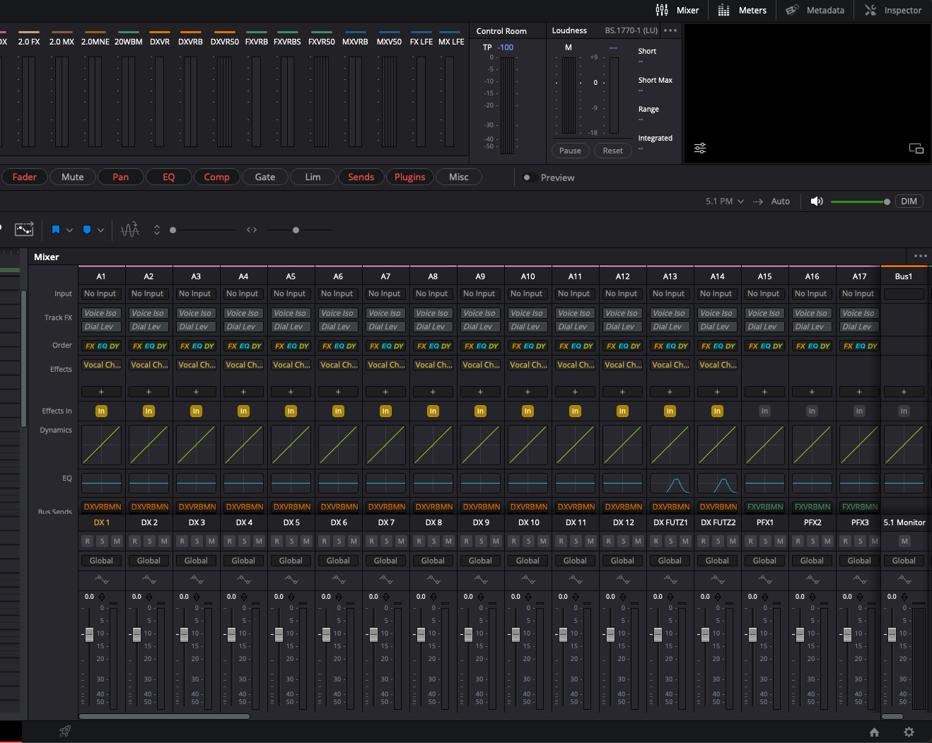 Fairlight 5.1 Mixing Template Image 4