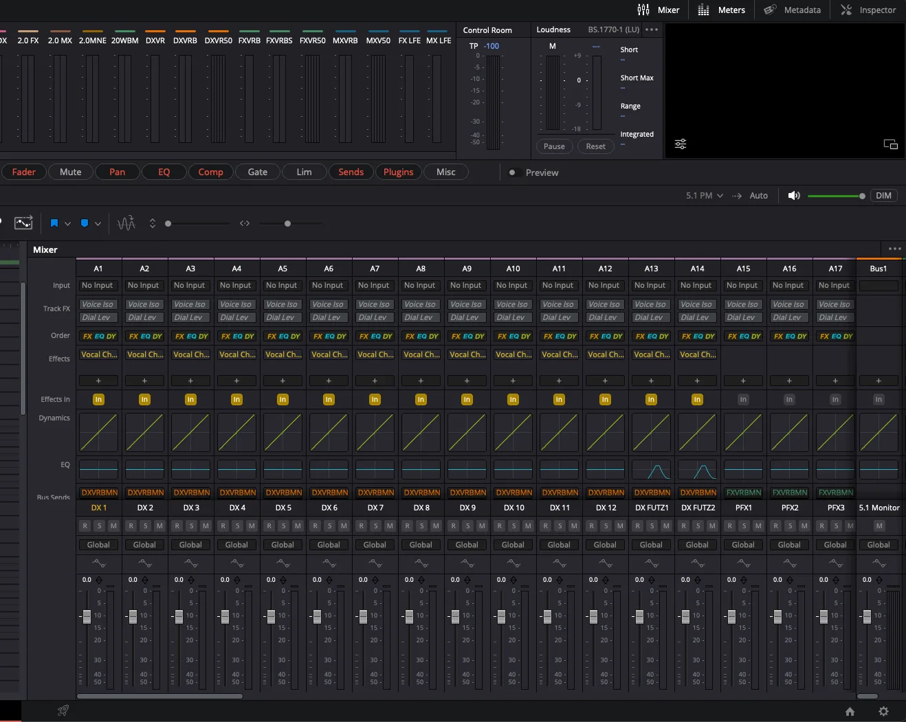 Fairlight 5.1 Mixing Template Image 4