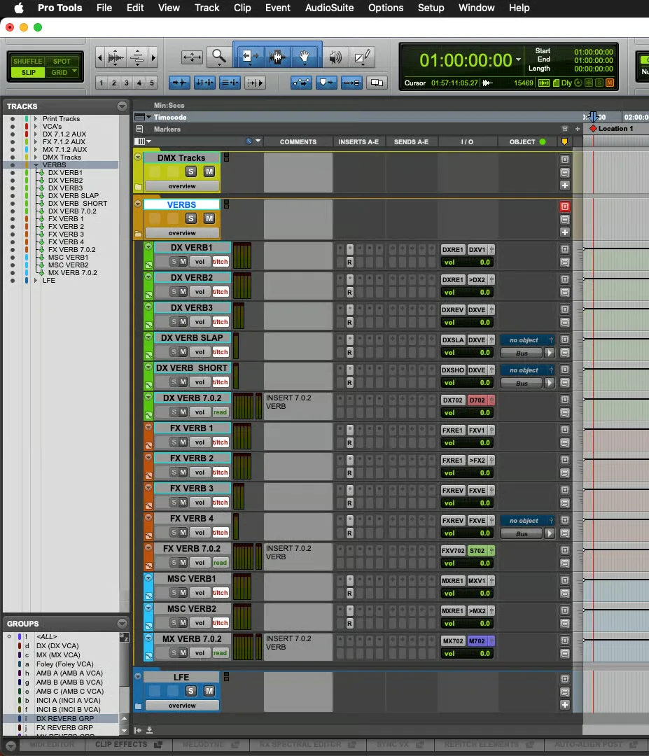 Dolby Atmos Mixing Template 2025 Protools Image 7