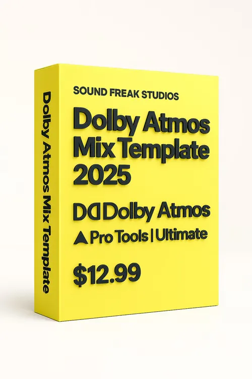 Dolby Atmos Mixing Template 2025 Pro Tools