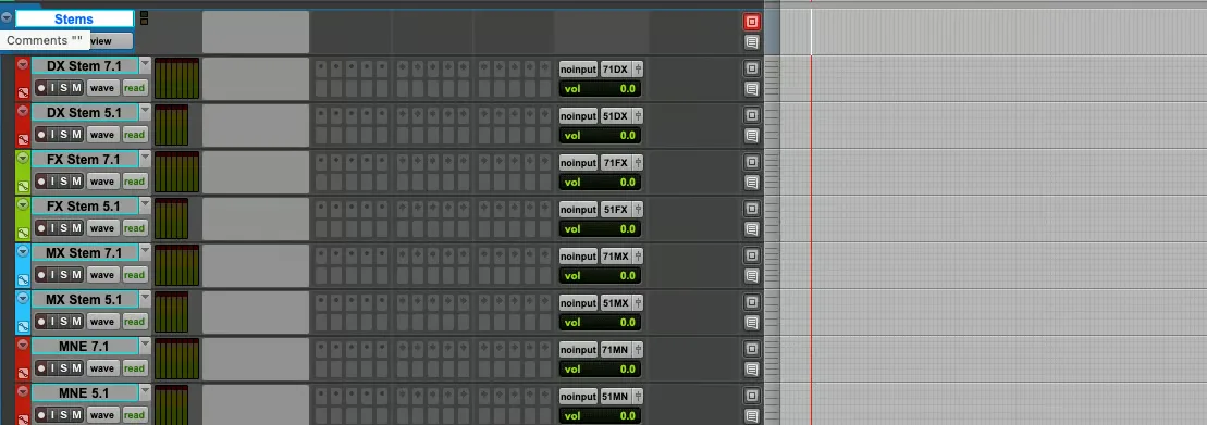 Dolby Atmos Foreign Language Mix Template Image 2