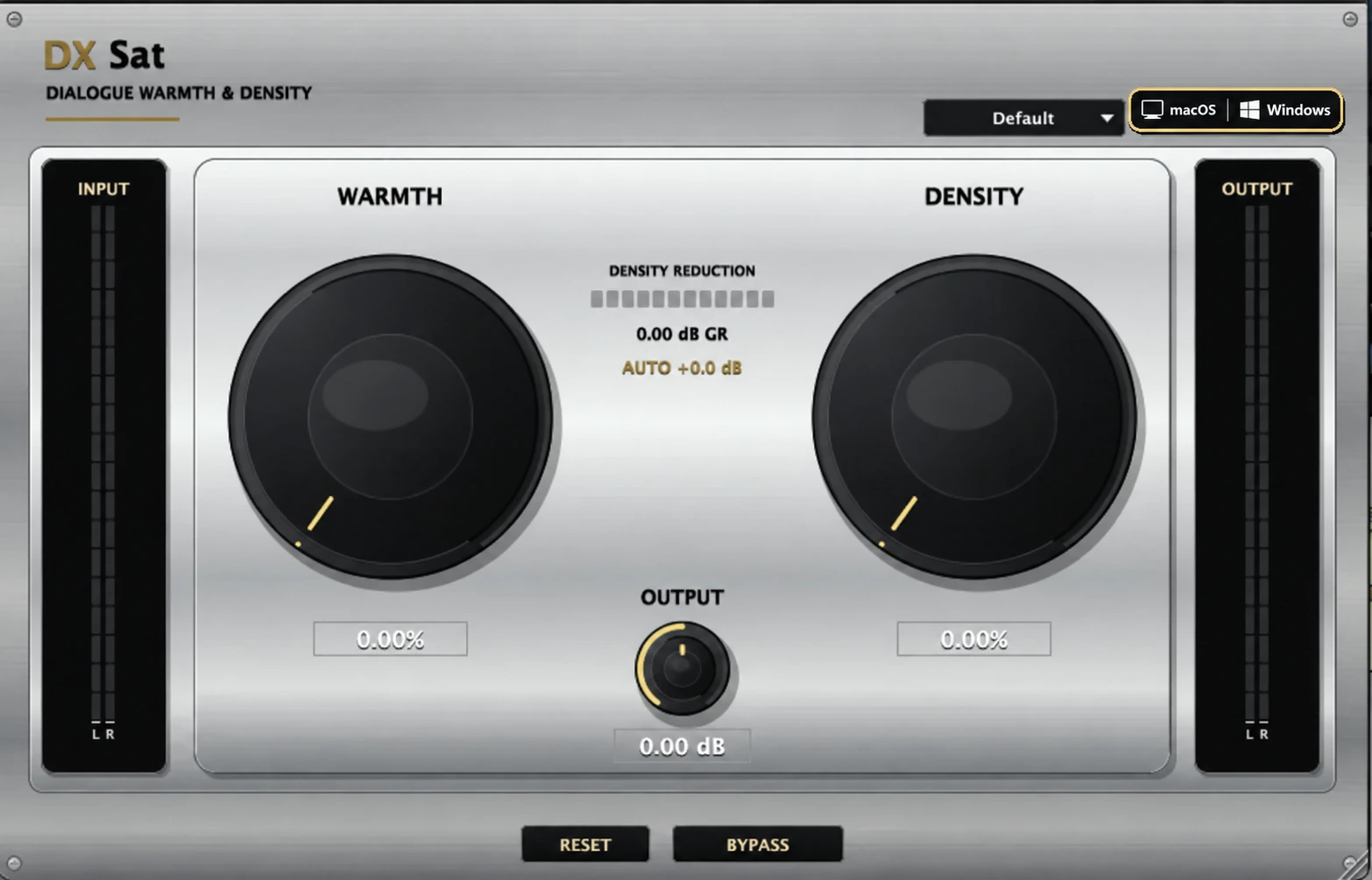 DXSat AAX, VST3 and AU dialogue plugin for macOS and Windows