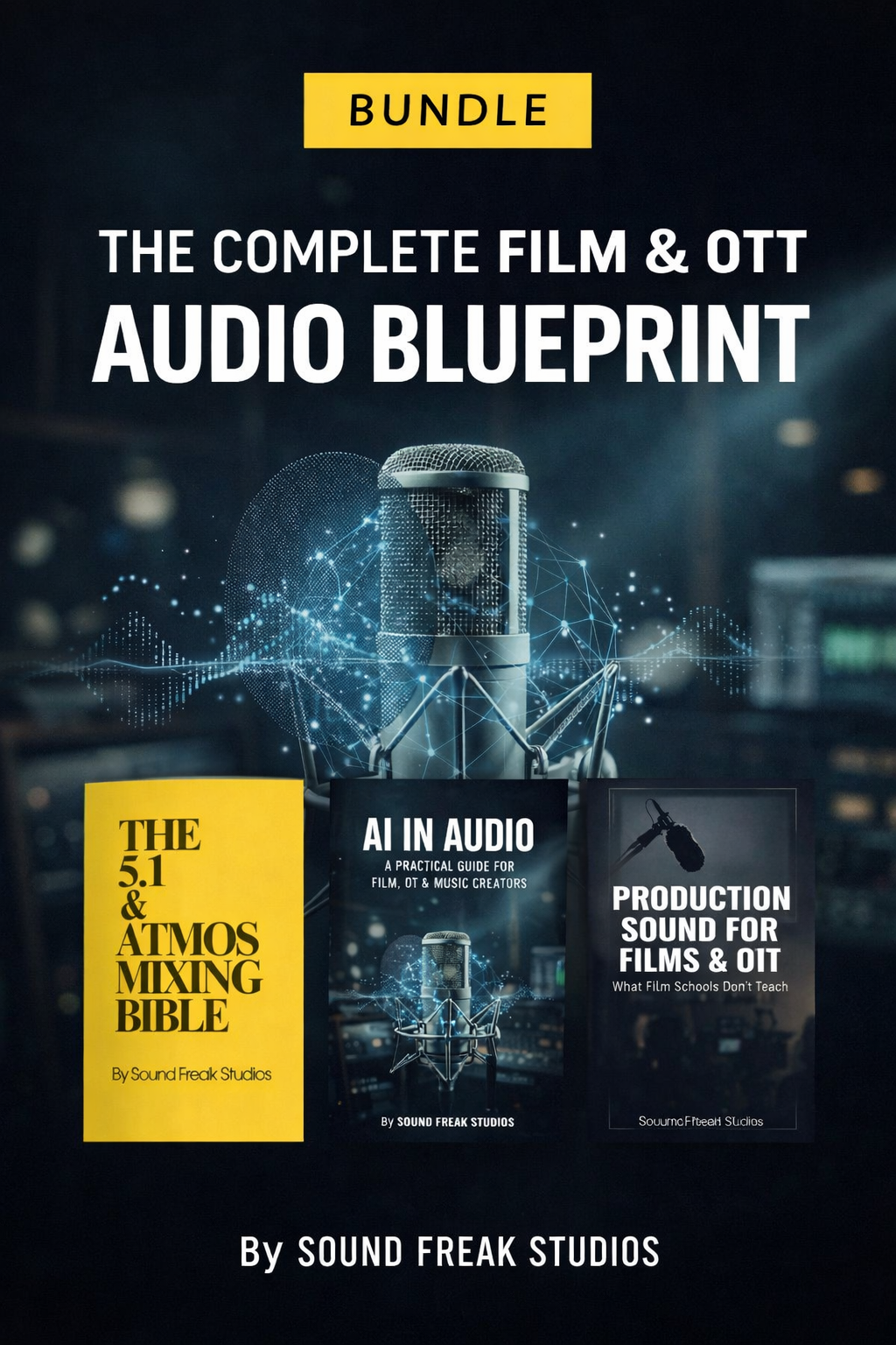 The Complete Film & OTT Audio Blueprint – 3-Ebook Bundle