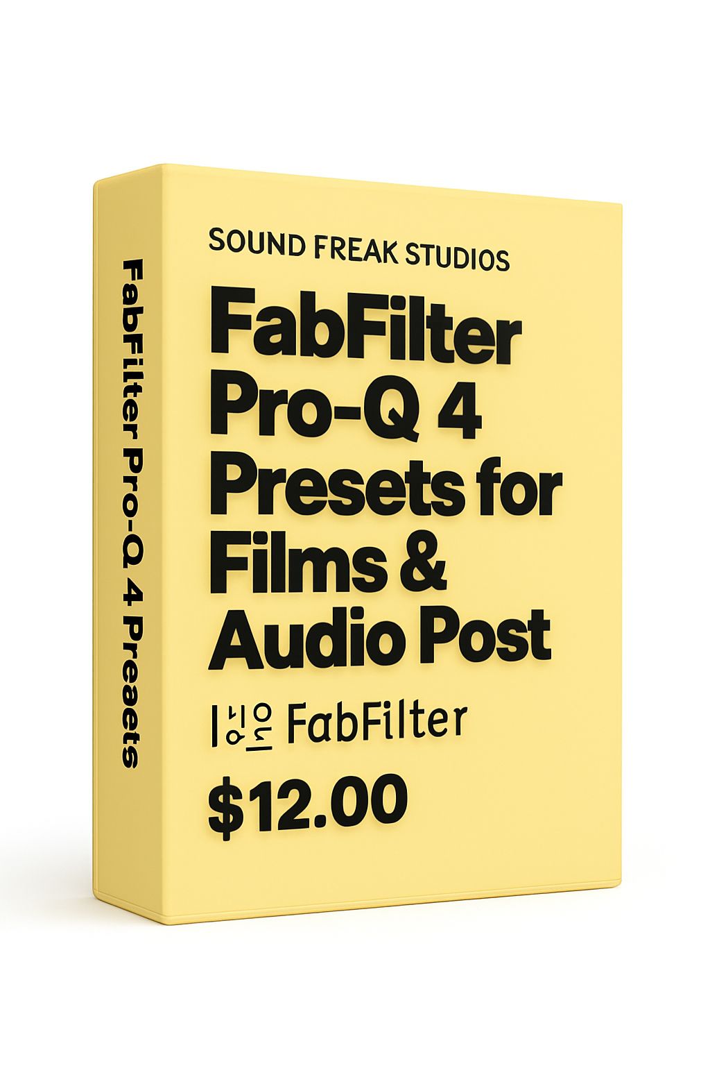 FabFilter Pro-Q 4 Presets for Film & Audio Post-Production