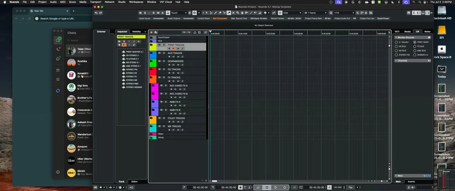 Nuendo 5.1 Mixing Template Image 2