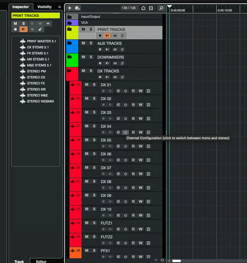 Nuendo 5.1 Mixing Template Image 3
