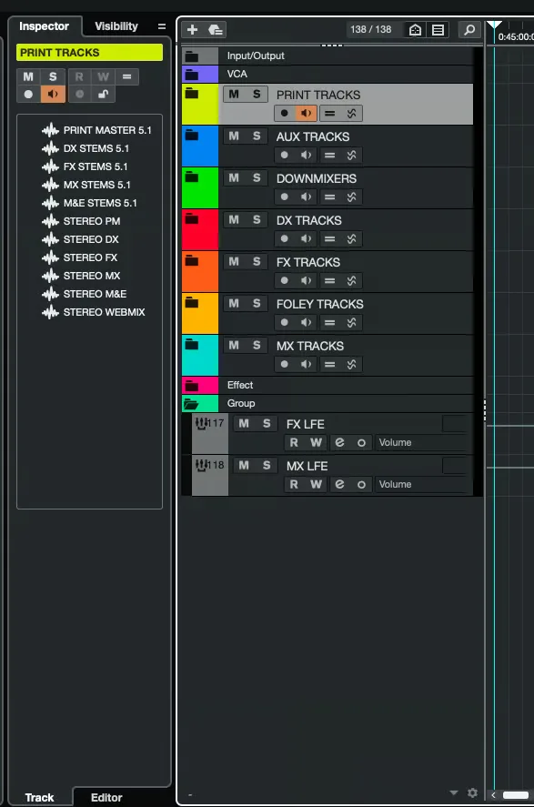 Nuendo 5.1 Mixing Template Image 9