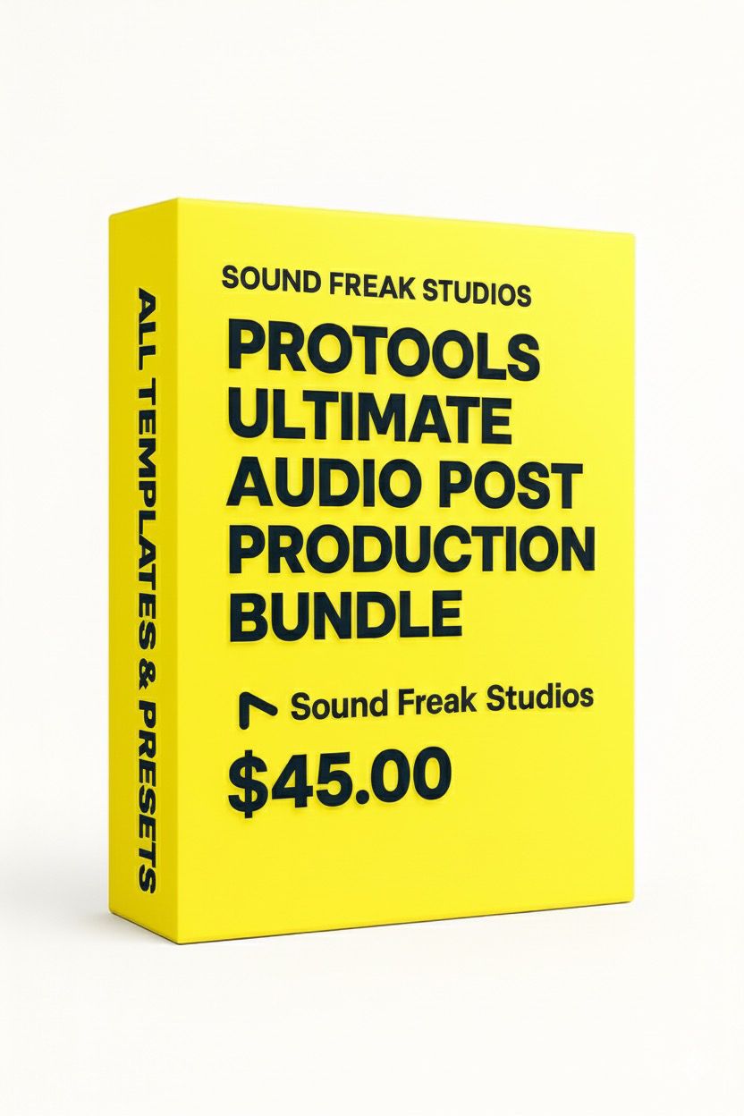 Pro Tools Ultimate Audio Post Production Bundle