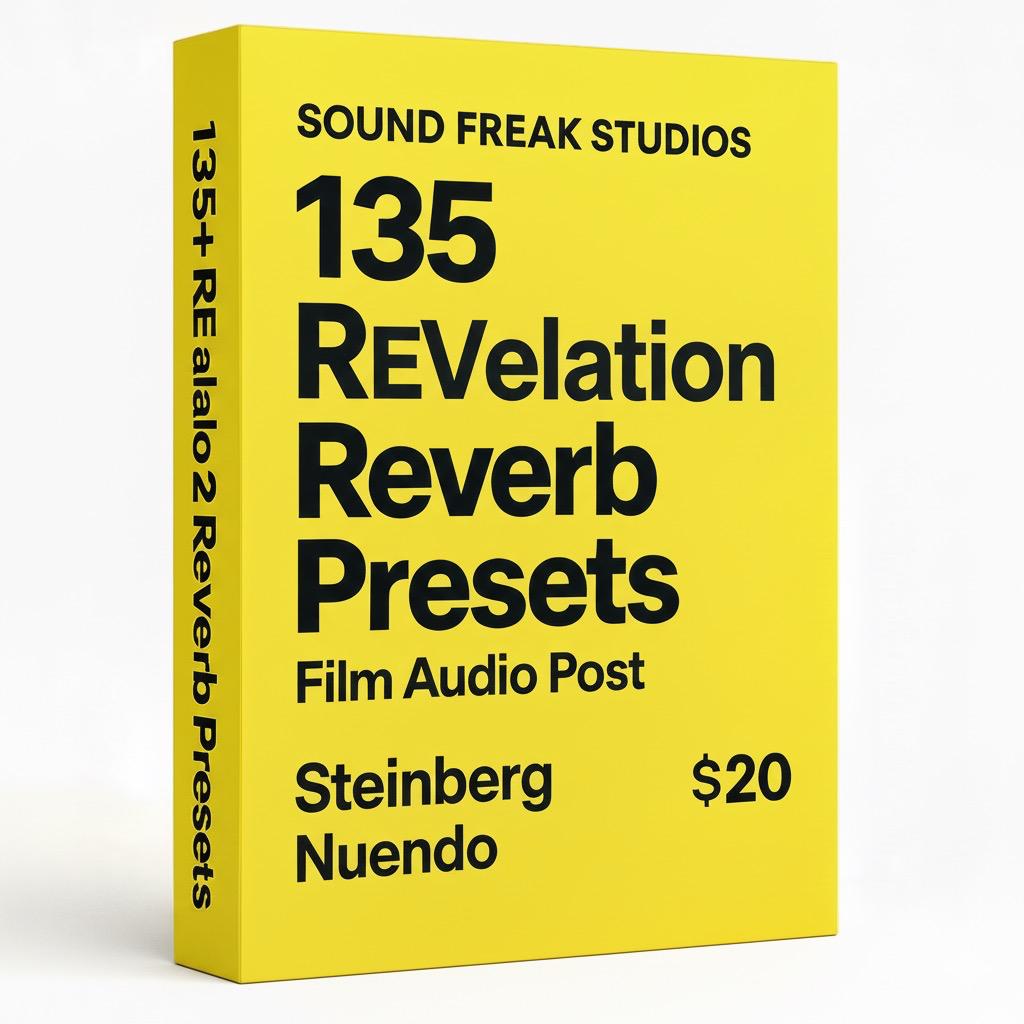 Nuendo Revelation Reverb Presets