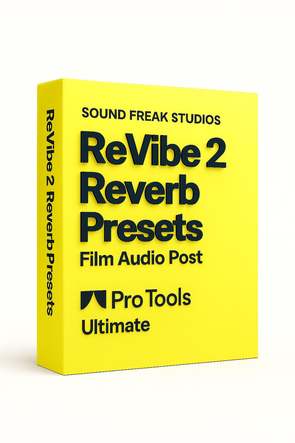 50+ ReVibe II Reverb Presets – Audio Post Collection